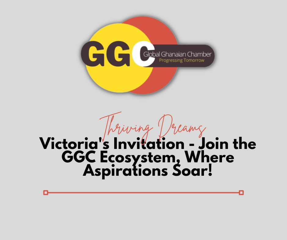 Thriving Dreams: Victoria's Invitation - Join the GGC Ecosystem, Where Aspirations Soar!