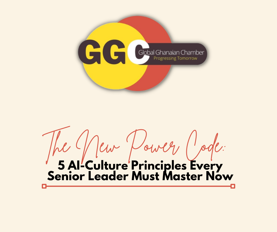 The New Power Code: 5 AI-Culture Principles Every Senior Leader Must Master Now