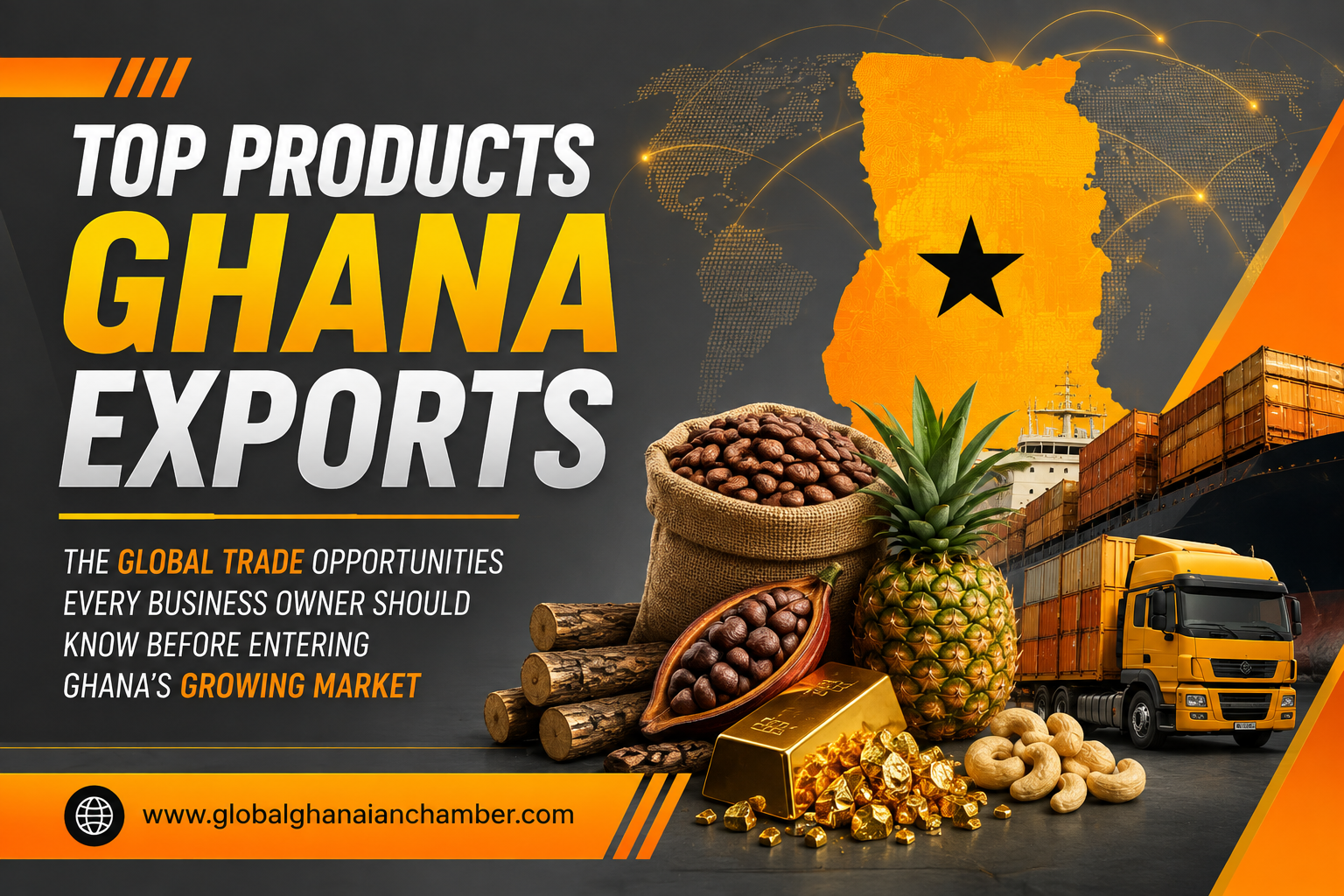 Top Products Ghana Exports The Global Trade Opportunities Every Business Owner Should Know Before Entering Ghana’s Growing Market
