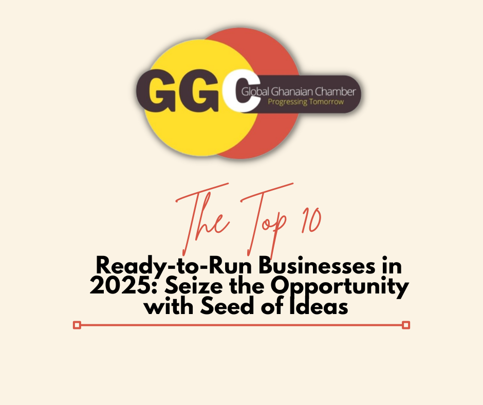 The Top 10 Ready-to-Run Businesses in 2025: Seize the Opportunity with Seed of Ideas By Dr. Bilal Ahmad Bhat, Founder of BAB Group of Companies