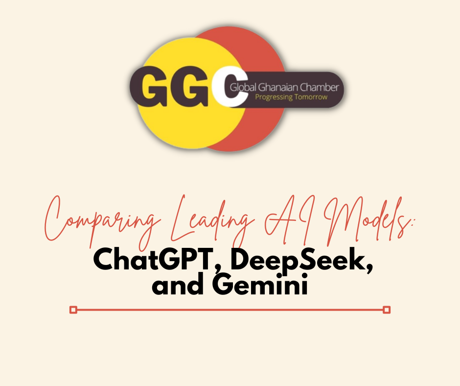 Comparing Leading AI Models: ChatGPT, DeepSeek, and Gemini