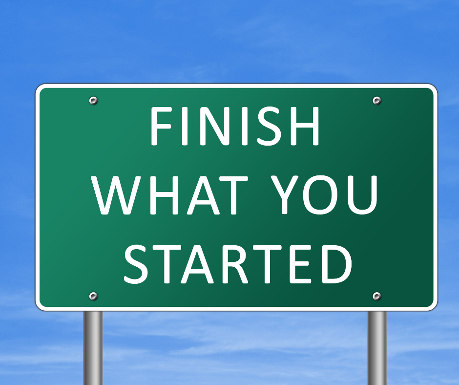 Finish What You Start The Rare Power That Separates Dreamers from Achievers