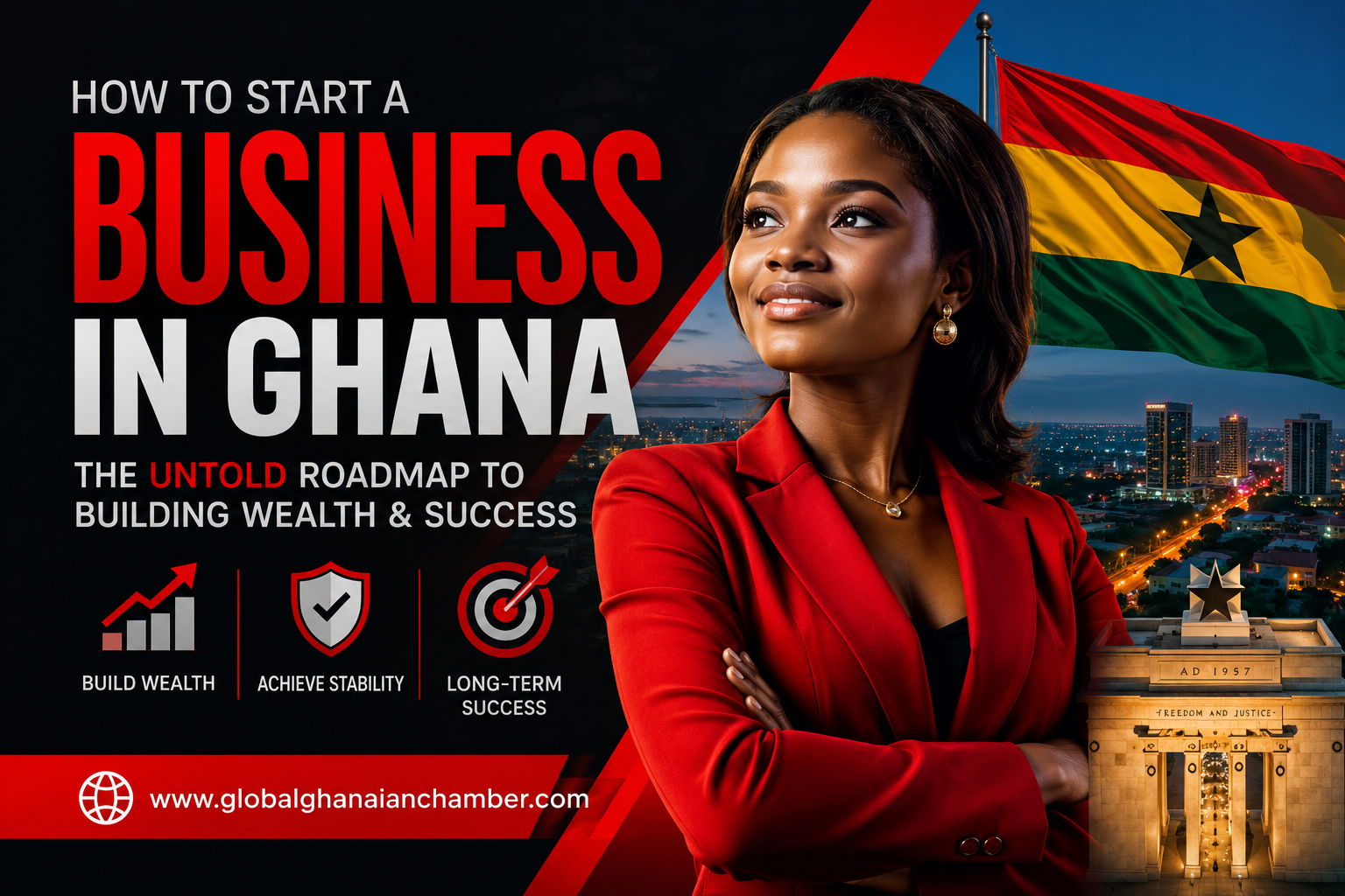 How to Start a Business in Ghana The Untold Roadmap to Building Wealth, Stability, and Long-Term Success in One of Africa’s Fastest-Growing Economies